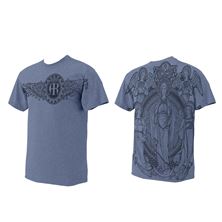 QUEEN OF HEAVEN T-SHIRT H BLU SMALL